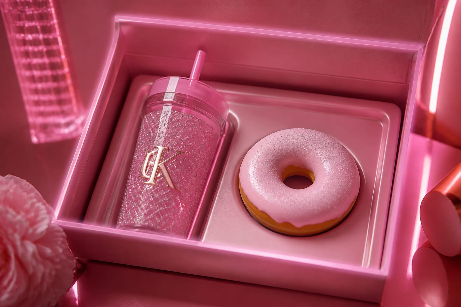 Kylie Jenner a lansat o campanie Dunkin cu trei băuturi roz disponibile ACUM