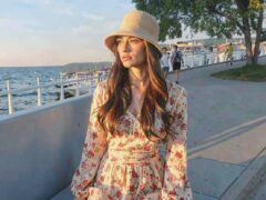 Paris Hilton a apărut brunetă la 45 de ani la Traverse City Cherry Festival