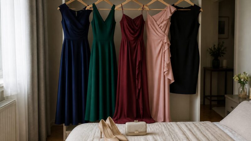 Cinci rochii esențiale care îți salvează sezonul evenimentelor