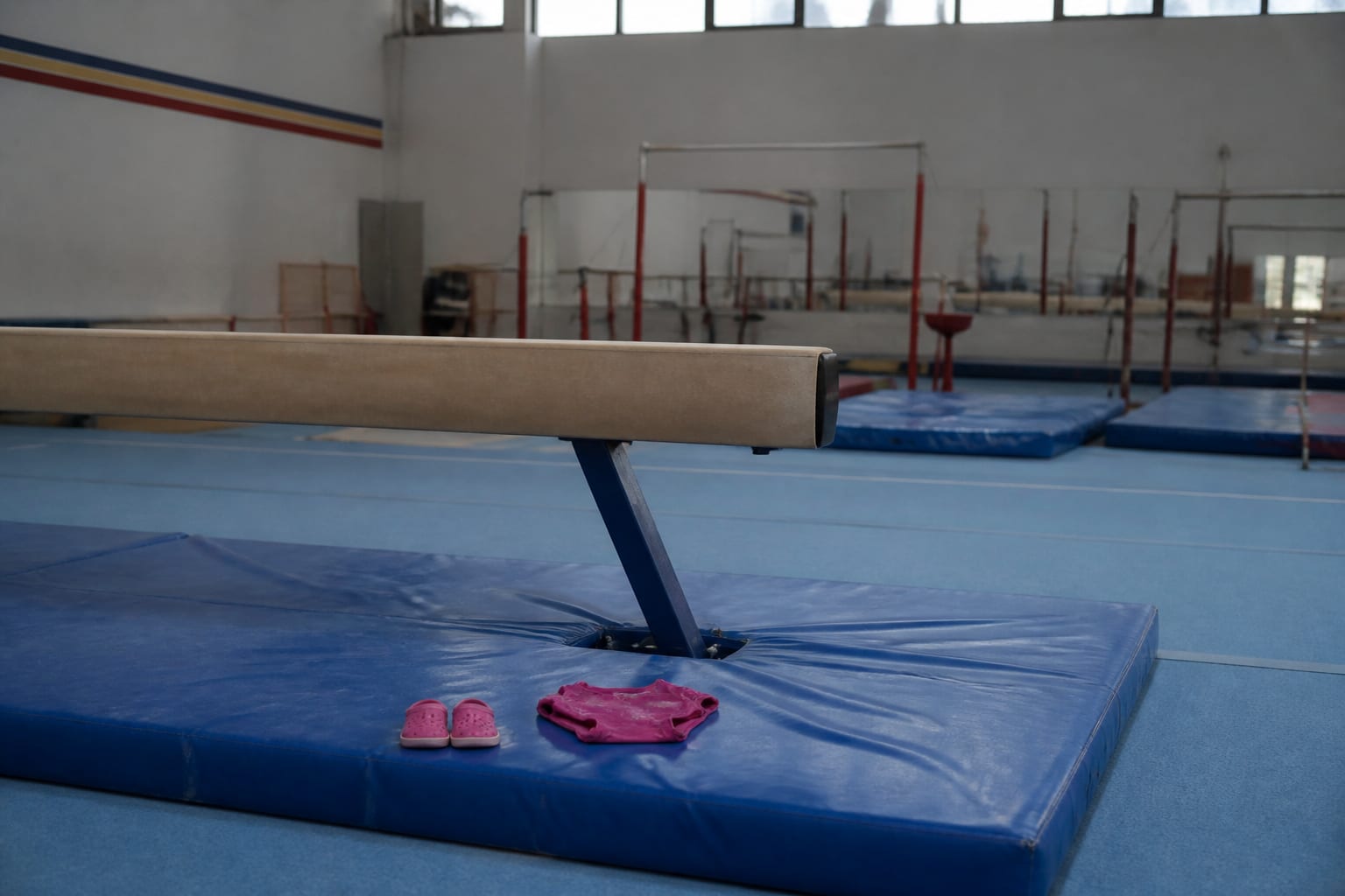 Fiica Larisei Iordache a urcat pe bârnă la un an și jumătate