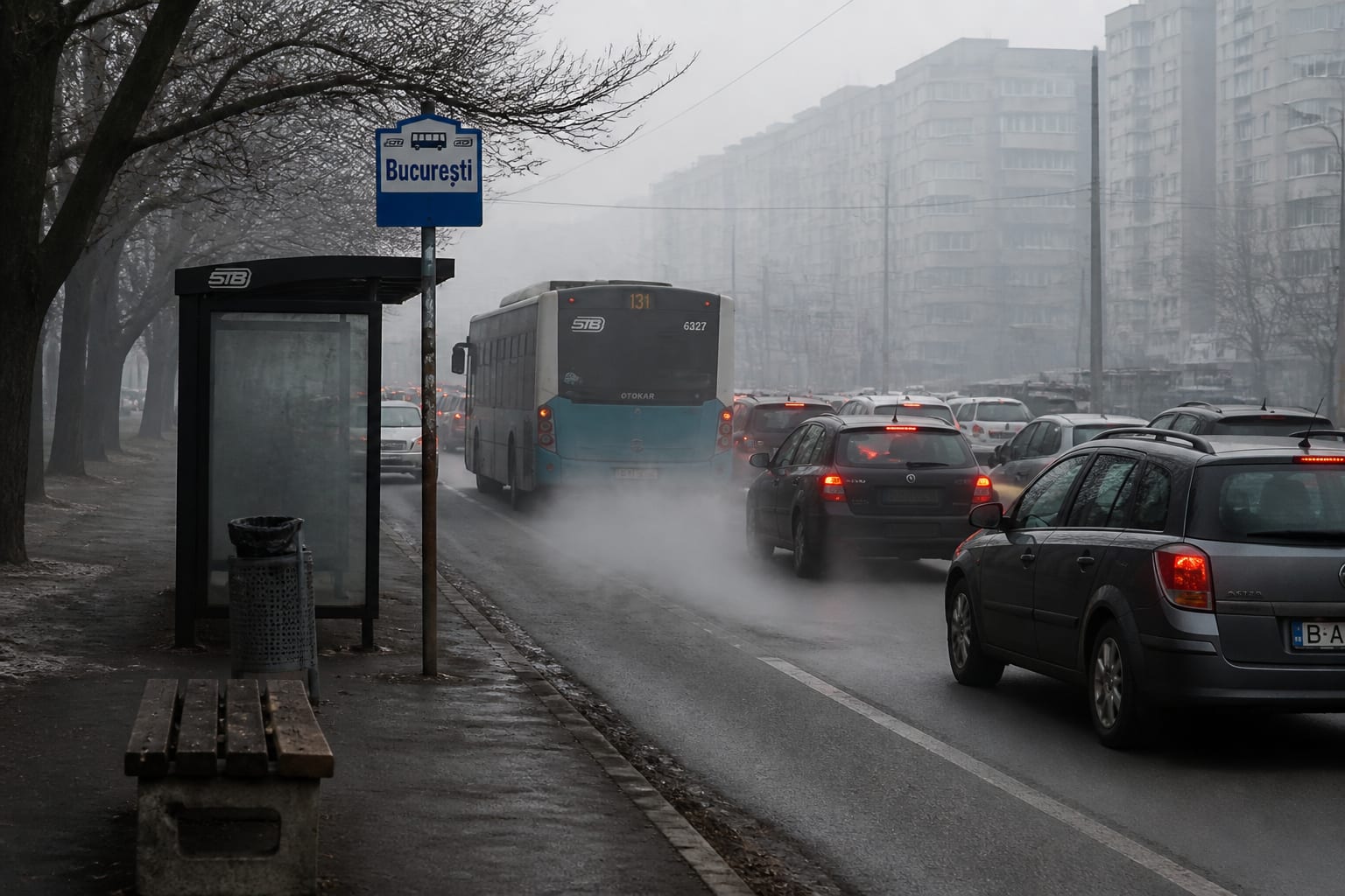 Poluarea aerului accelerează îmbătrânirea creierului la femei cu peste un an