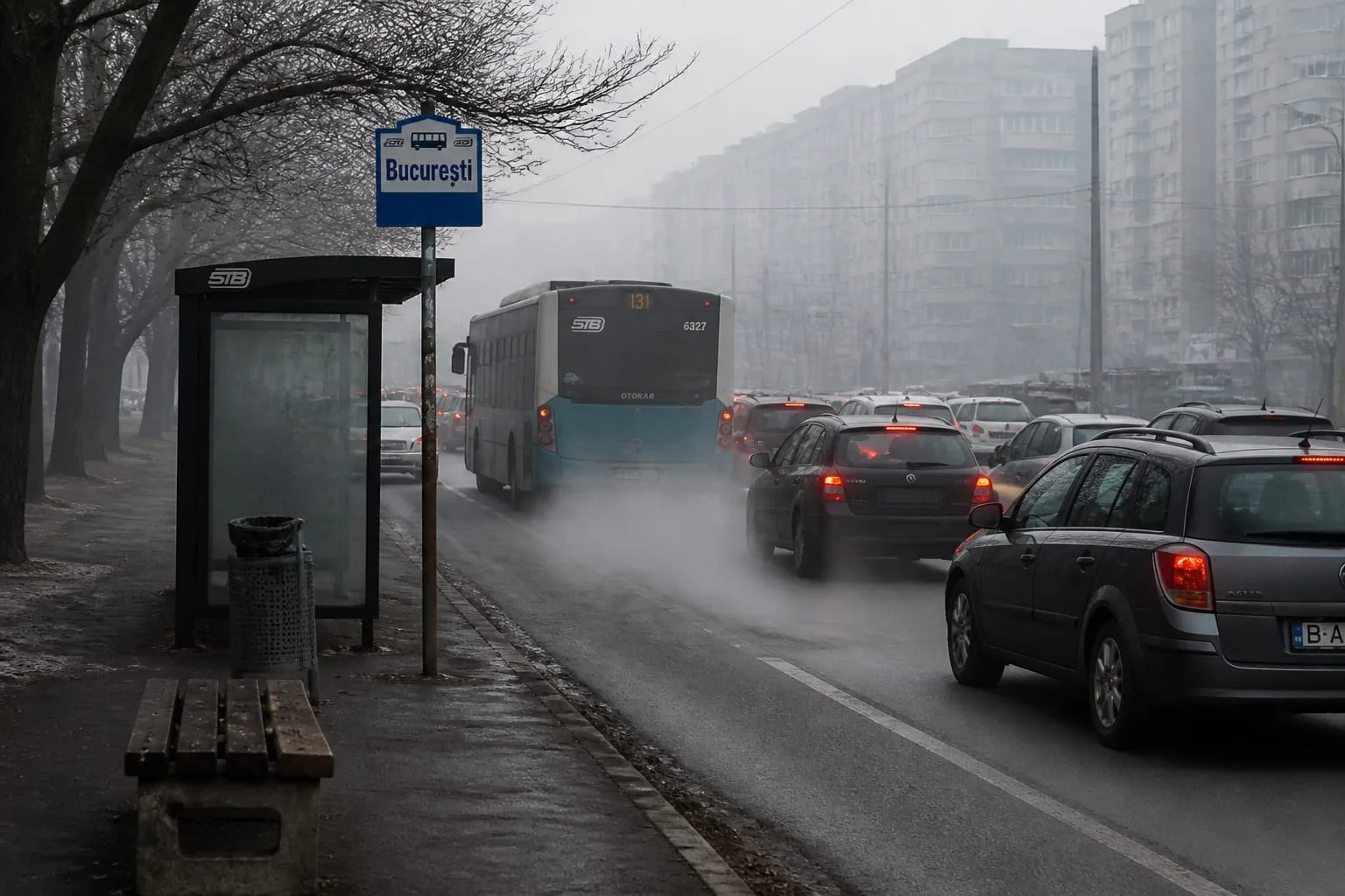 Poluarea aerului accelerează îmbătrânirea creierului la femei cu peste un an