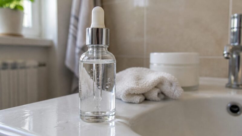 Cum se folosește serul cu acid hialuronic pentru hidratare și când poate lăsa senzația de piele uscată